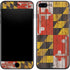 Maryland Flag Dark Wood iPhone 8 Plus Skin