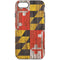 Maryland Flag Dark Wood iPhone 8 Pro Case