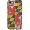 Maryland Flag Dark Wood iPhone SE (2nd & 3rd Gen) Pro Case