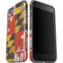 Maryland Flag Dark Wood iPhone SE (2nd & 3rd Gen) Pro Case
