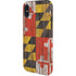 Maryland Flag Dark Wood iPhone X Pro Case