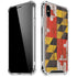 Maryland Flag Dark Wood iPhone XS Max Clear Case