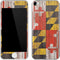 Maryland Flag Dark Wood Apple iPod Skin