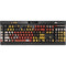 Maryland Flag Dark Wood K95 RGB PLATINUM Mechanical Gaming Keyboard Skin