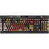 Maryland Flag Dark Wood K95 RGB PLATINUM Mechanical Gaming Keyboard Skin