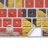Maryland Flag Dark Wood Magic Keyboard Skin