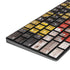 Maryland Flag Dark Wood Magic Keyboard with Numeric Keypad Skin