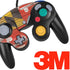 Maryland Flag Dark Wood Nintendo GameCube Controller Skin