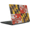 Maryland Flag Dark Wood Notebook 9 Pro 13in (2017) Skin