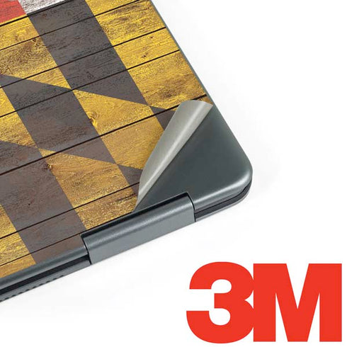 Maryland Flag Dark Wood Notebook 9 Pro 13in (2017) Skin
