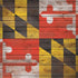 Maryland Flag Dark Wood Notebook 9 Pro 13in (2017) Skin