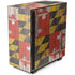 Maryland Flag Dark Wood NZXT H510 Compact ATX Mid-Tower Case Skin