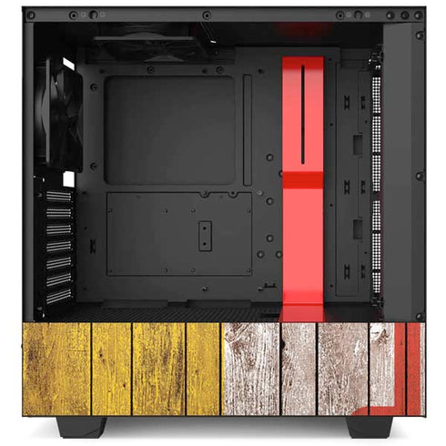 Maryland Flag Dark Wood NZXT H510 Compact ATX Mid-Tower Case Skin