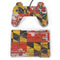 Maryland Flag Dark Wood PlayStation Classic Bundle Skin