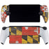 Maryland Flag Dark Wood PlayStation Portal Remote Player Skin
