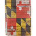 Maryland Flag Dark Wood PS5 Console Skin