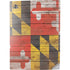 Maryland Flag Dark Wood PS5 Digital Edition Console Skin