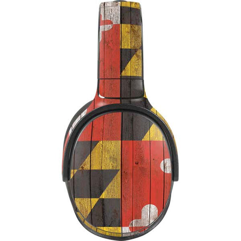 Maryland Flag Dark Wood Skullcandy Venue Skin