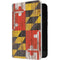 Maryland Flag Dark Wood Surface Duo Skin