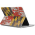 Maryland Flag Dark Wood Surface Laptop Studio Skin