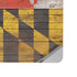 Maryland Flag Dark Wood Surface Laptop Studio Skin