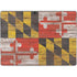 Maryland Flag Dark Wood Surface Pro 8 Skin