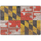 Maryland Flag Dark Wood Surface Pro 9 Skin