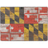 Maryland Flag Dark Wood Surface Pro 9 Skin