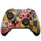 Maryland Flag Dark Wood Xbox One Elite Controller Skin
