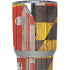 Maryland Flag Dark Wood Yeti 20oz Tumbler Skin