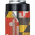 Maryland Flag Dark Wood Yeti Colster Can Insulator Skin