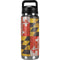 Maryland Flag Dark Wood YETI Rambler 26oz Bottle Skin