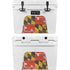 Maryland Flag Dark Wood YETI Tundra 35 Hard Cooler Skin
