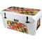 Maryland Flag Dark Wood YETI Tundra 65 Hard Cooler Skin