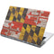 Maryland Flag Dark Wood Yoga 910 2-in-1 14in Touch-Screen Skin