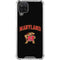 University of Maryland Collegiate Text Galaxy A12 Clear Case