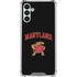 University of Maryland Collegiate Text Galaxy A13 5G Clear Case