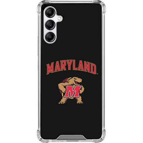 University of Maryland Collegiate Text Galaxy A14 5G Clear Case