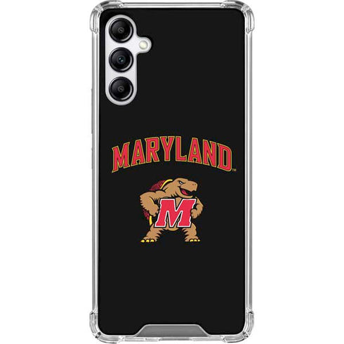 University of Maryland Collegiate Text Galaxy A15 5G Clear Case
