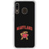 University of Maryland Collegiate Text Galaxy A20 Clear Case