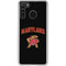 University of Maryland Collegiate Text Galaxy A21 Clear Case