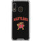 University of Maryland Collegiate Text Galaxy A30 Clear Case