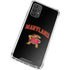 University of Maryland Collegiate Text Galaxy A32 5G Clear Case
