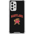 University of Maryland Collegiate Text Galaxy A53 5G Clear Case