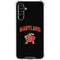 University of Maryland Collegiate Text Galaxy A54 5G Clear Case