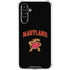 University of Maryland Collegiate Text Galaxy A54 5G Clear Case
