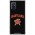 University of Maryland Collegiate Text Galaxy A71 5G Clear Case