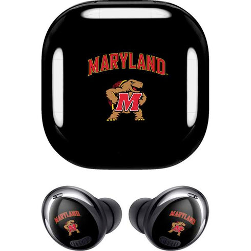 University of Maryland Collegiate Text Galaxy Buds Pro Skin