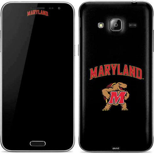 University of Maryland Collegiate Text Galaxy J3 Skin