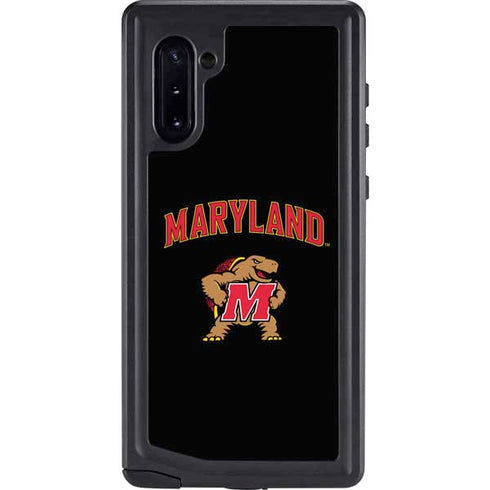 University of Maryland Collegiate Text Galaxy Note 10 Waterproof Case
